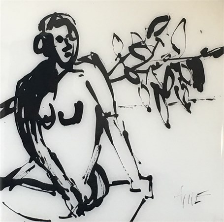 Figure and Lemon Tree